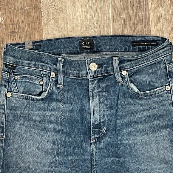 Rocket Crop High Rise Skinny Jeans - Picture 3 of 5